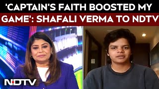 Shafali Verma Interview | Shafali Verma On World Cup Glory: 'Captain's Faith Boosted My Game'