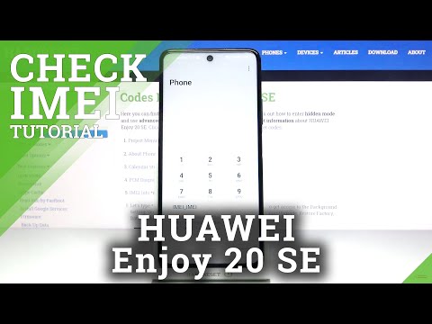 How to Check IMEI and SN in HUAWEI Enjoy 20 SE – Find Unique Numbers