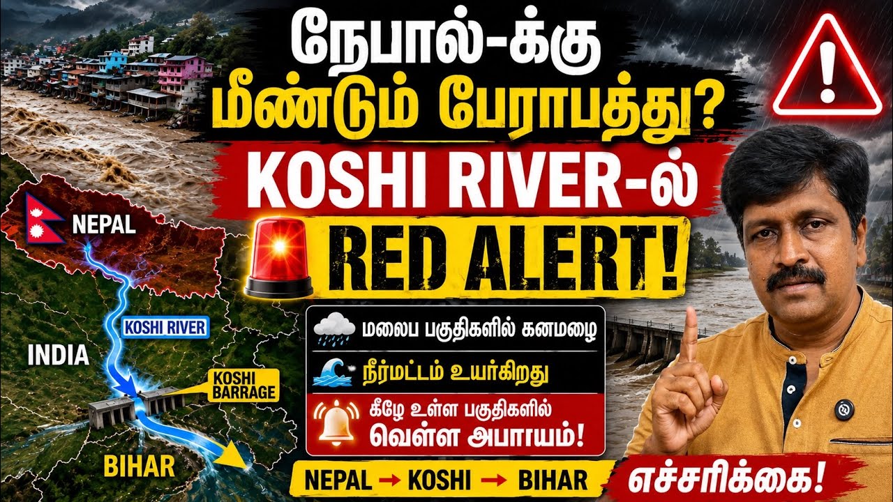 Nepal-க்கு மீண்டும் பேராபத்து? Koshi ஆற்றில் Red Alert!” NATO Ukraine  ரஷ்?