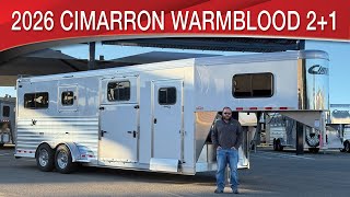 A preview image of the linked video showcasing 2026 Cimarron Norstar Warmblood 2 + 1