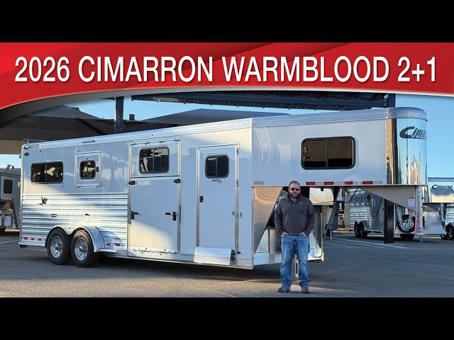 Preview image of 2026 Cimarron Norstar Warmblood 2+1 Air Ride Gooseneck youtube video