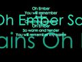 Remember- Ember Mclain lyrics video 