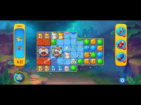 Fishdom level 12011 no boosters フィッシュダム ノーマル