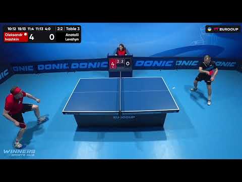 19:40 Oleksandr Ivashkin - Anatolii Levshyn 10.08.2023 TT Euro.Cup  Ukraine Star. TABLE 3