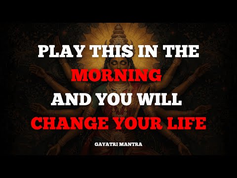 Powerful Morning Sunrise Prayer | Gayatri Mantra | Invoke Goddess Gayatri for Wisdom & Divine Light