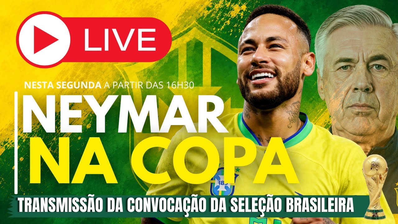 LIVE - 🚨 AO VIVO: A CONVOCAÇÃO   PARA A COPA DO MUNDO! REAÇÕES, POLÊMICAS E SURPRESAS!