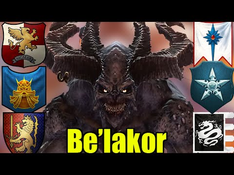 Be'lakor does Something Evil to EVERY Order Faction in Immortal Empires Campaign