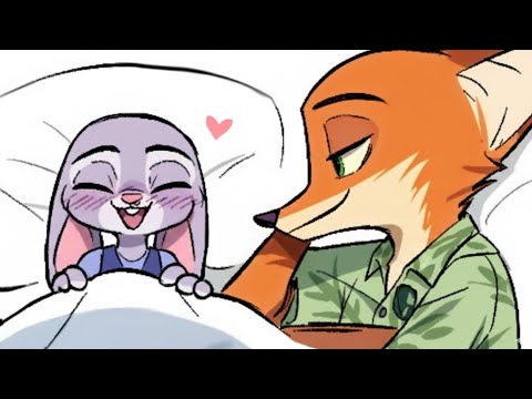 Nick Takes Care of Sick Judy | Zootopia Comic Dub