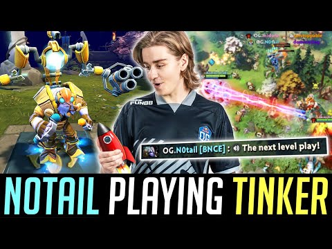 How 2x TI Winner Captain N0taiL play TINKER? (Feat. MidOne) DOTA 2