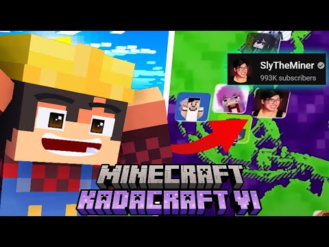 KadaCraft 6: Ep. 33 - BUILDING MY GIFT TO SLY (Surprize)