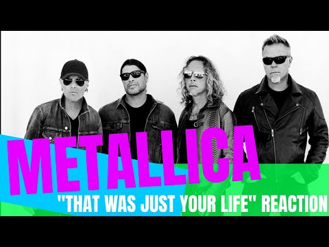 Hip Hop Head Reacts To Metallica - That Was Just Your Life | REACTION