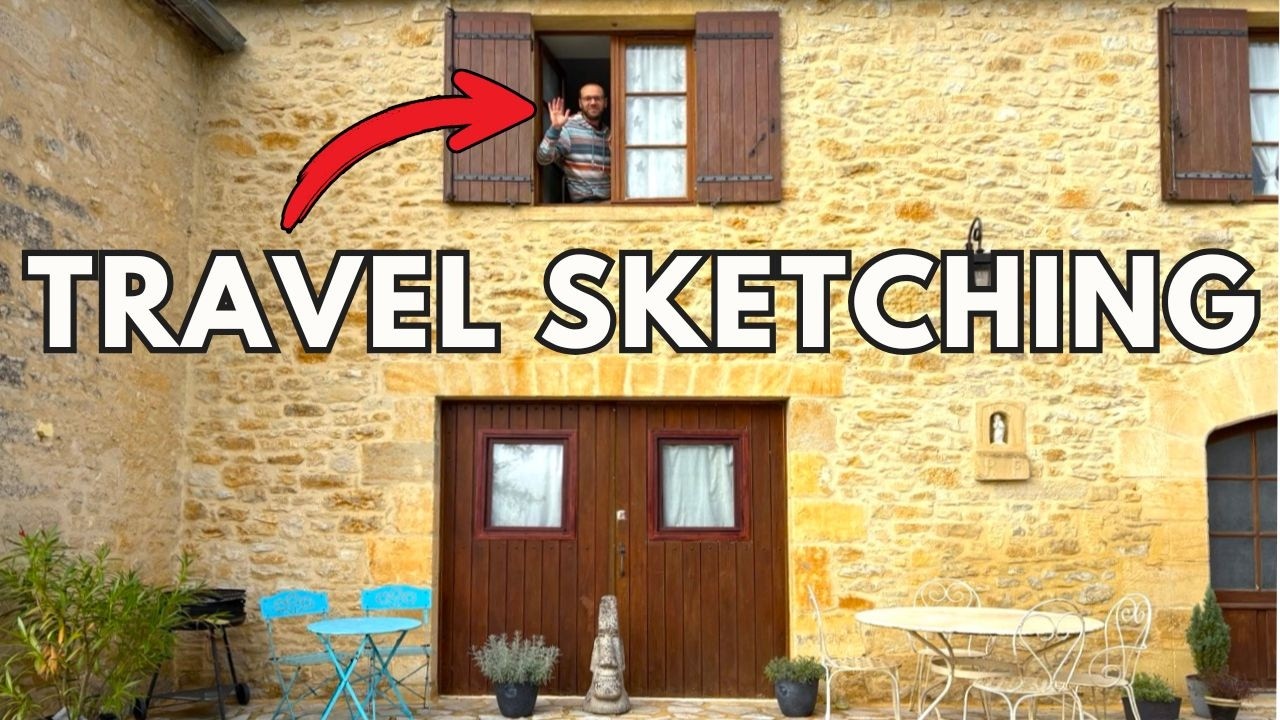Toby's VLOG from our sketching location! thumbnail