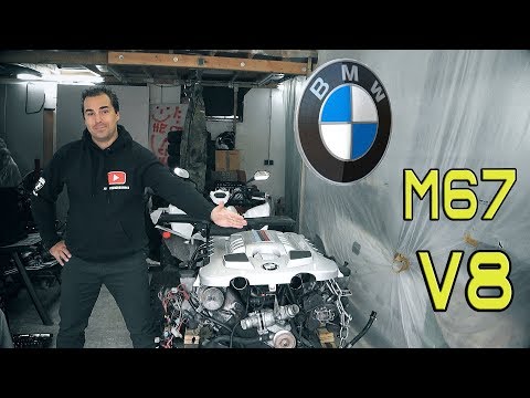 Фото к видео: Е38 740d МОТОР M67 V8 Bi-TURBO BMW #М67 СЕКРЕТЫ БУ ДВС В ГЕРМАНИИ
