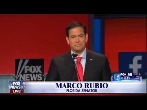Full Marco Rubio Answers at Republican Presidential Debate (8-6-15)