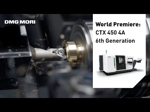 The Future of Turning Machines: CTX 450 4A 6th Generation