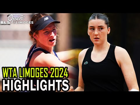 Elsa Jacquemot vs Manon Leonard QF Highlights | WTA Limoges 2024