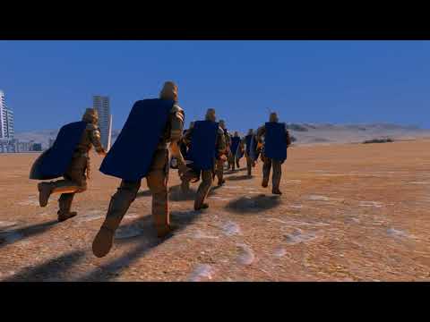 90 Golden Knights vs. 1,700 Spartans  Ultimate Epic Battle Simulator  UEBS