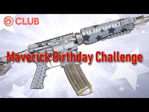 Maverick Birthday Challenge - Maverick ’s Gift weapon skin ULTRA HD pack 60 fps