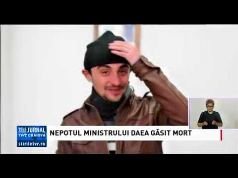NEPOTUL MINISTRULUI DAEA GĂSIT MORT