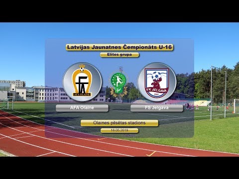 U-16 AFA Olaine - FS Jelgava (Highlights)