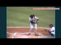 Barry Bonds Slow Motion Baseball Swing Hitting Mechanics Instruction San Francisco