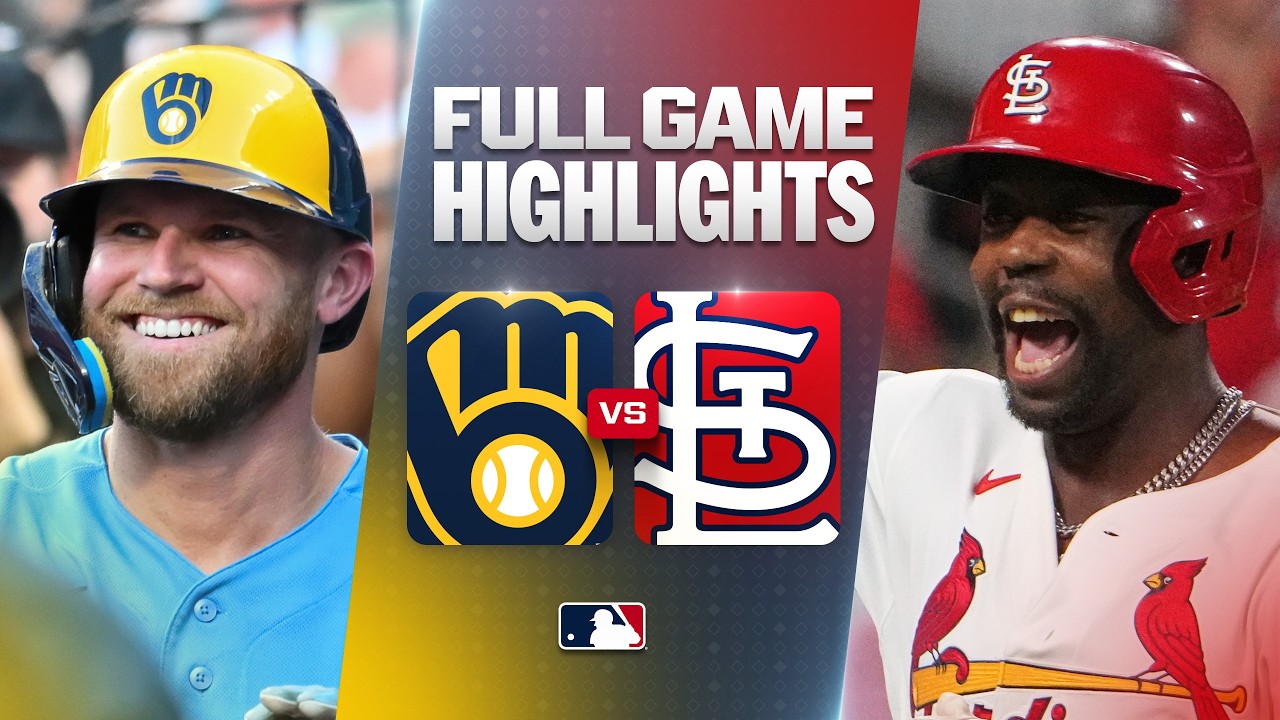 7월10일 밀워키 세인트루이스 MLB 하이라이트