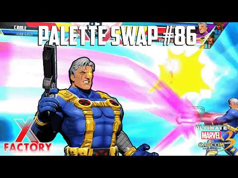 X-FACTORY: Palette Swap #86 (Cable, Robbie Reyes, Professor X, Demitri) [YouTube Edit]