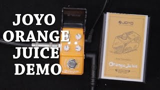 Video thumbnail for Joyo Ironman - Orange Juice Preamp Pedal by Coleman's Music