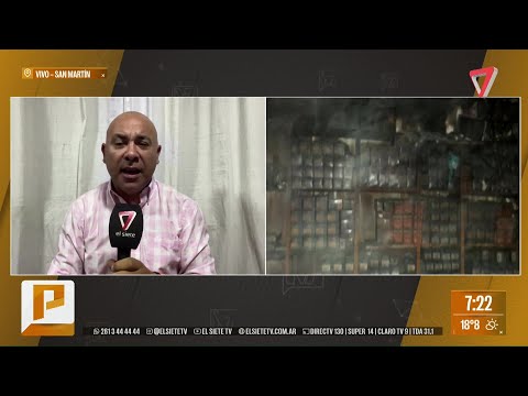 Se INCENDIÓ una OFICINA de la Municipalidad de Santa Rosa