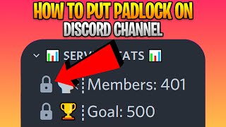 How to Lock a Channel on Discord 🔒