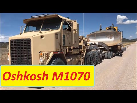 Oshkosh M1070 - a reliable and versatile military truck