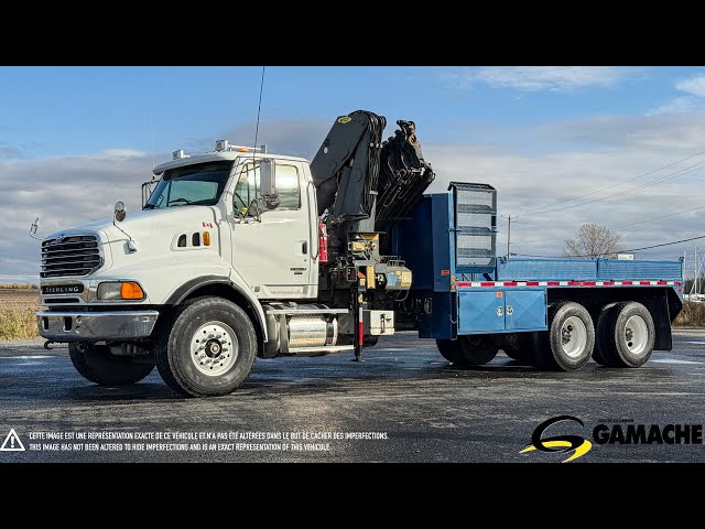 2007 STERLING LT9500 BOOM TRUCK / CRANE TRUCK in Heavy Trucks in Oshawa / Durham Region