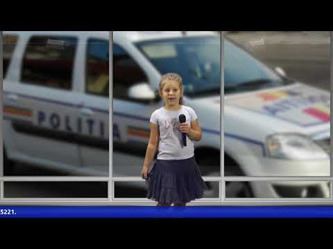 ANDREEA STEFANESCU - "Un echipaj de poliție a escortat cu mașina o rață cu bobocii săi"