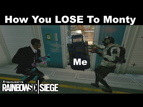 How I Abused The Enemies As Montagne - R6 Siege Match Replay