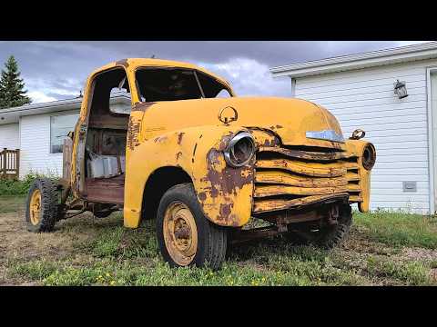 Man Transforms JUNKYARD Scrap Metal into a LUXURY Pickup. 1953 Chevy TIMELAPSE 1 Year of Progress