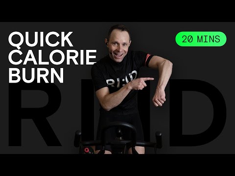 Quick Calorie Burn Indoor Cycling workout | 20 Minutes