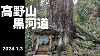 高野山黒河道 日本の世界遺産・動画