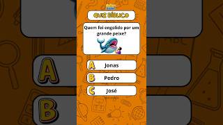 Quiz bíblico #quiz #conhecimento #aprender