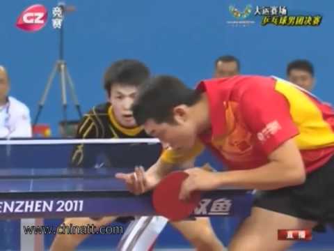 2011 Universiade Games / CHN Vs JPN [m1] :: Xu Xin - Matsudaira Kenji [Full 1/2]