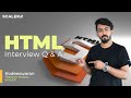 Most Important HTML Interview Questions Solved Step by Step 2022 | Hyper Text Markup Language