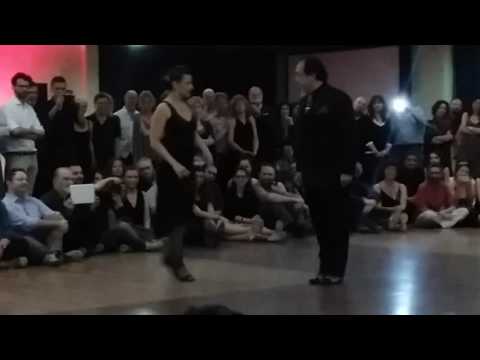  Gustavo Naveira  and  Giselle Anne  are  dancing  at  Pisa Tango Festival  in  2016