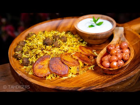 HowTo: Persian Lentils Rice with Meatballs AKA "Adas Polo ba goosht ghelgheli"