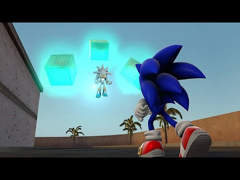 SFM | Sonic vs Silver | Sonic 2006 fight remake