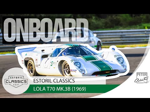 BRUTAL - Lola T70 onboard - Estoril Classics 2021