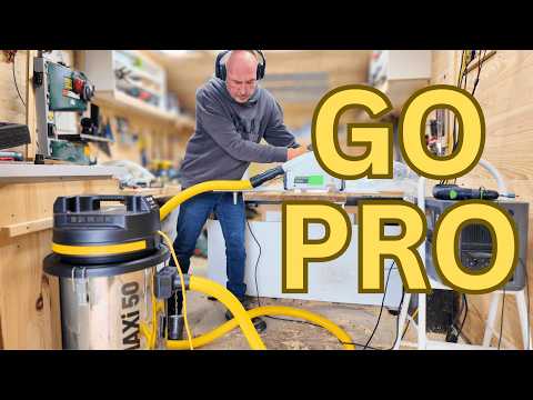 GoPro with the V-TUF class H shop vacs.