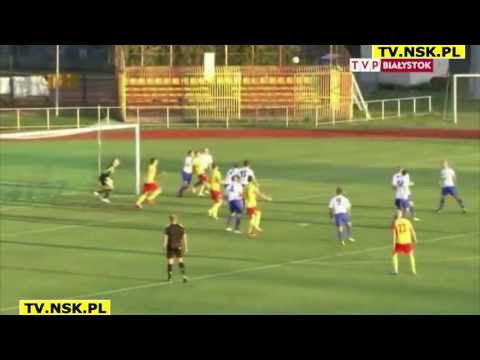 tv.nsk.pl 2013-08-24 Olimpia Zambrów - Znicz Pruszków 1-3 (1-1) bramki relacja konferencja