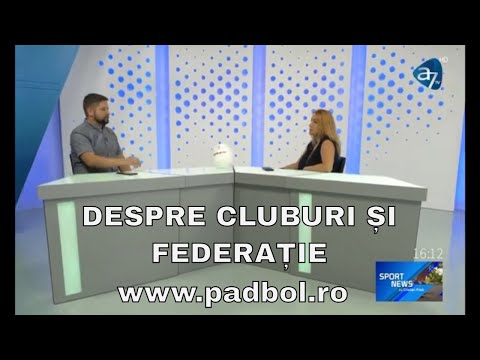 Despre Cluburi și Federație – Sport News, cu Cristian Frisk și Elisabeta Gherghisan, Președinta ARP