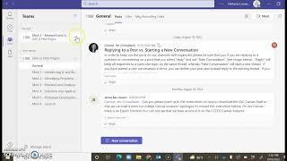 how to find IU folder in teams