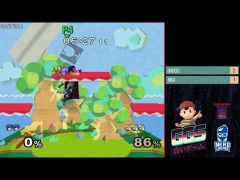GGS2 - Darcel (Marth) vs Riko (Fox/Falcon) - Grand FInals Part 1