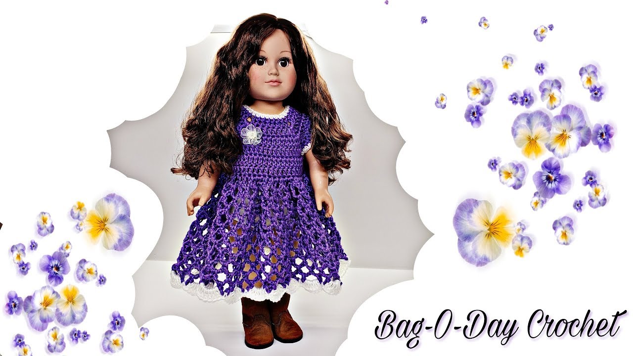 How To Crochet | Pansy Paradise | American Girl  18